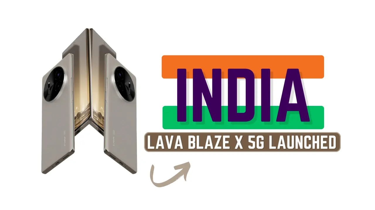 Lava Blaze X 5G launched
