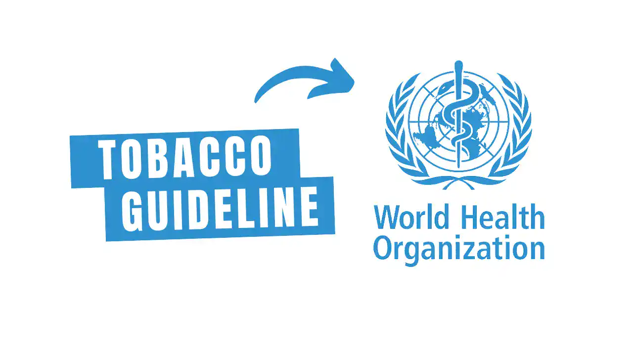 WHO's first tobacco cessation guideline