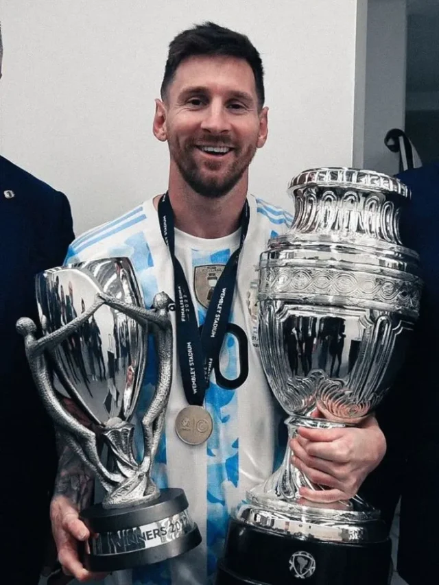Messi’s 45th trophy With Copa