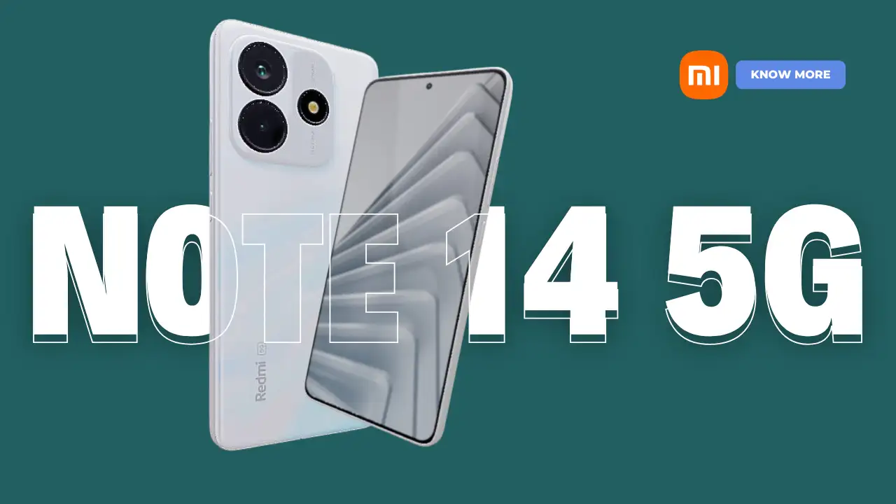 Redmi Note 14 5G Budget Smartphone with 120Hz Display